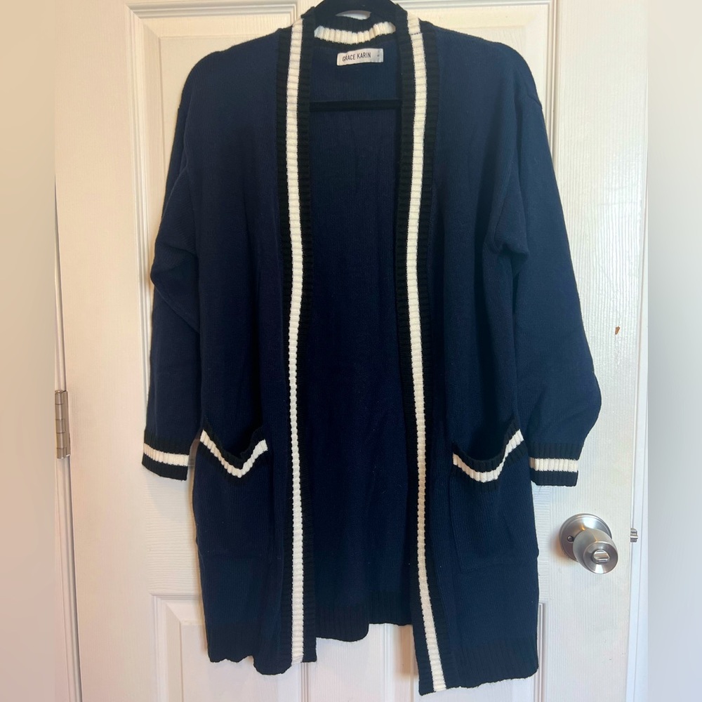 Grace Karin Longline Cardigan